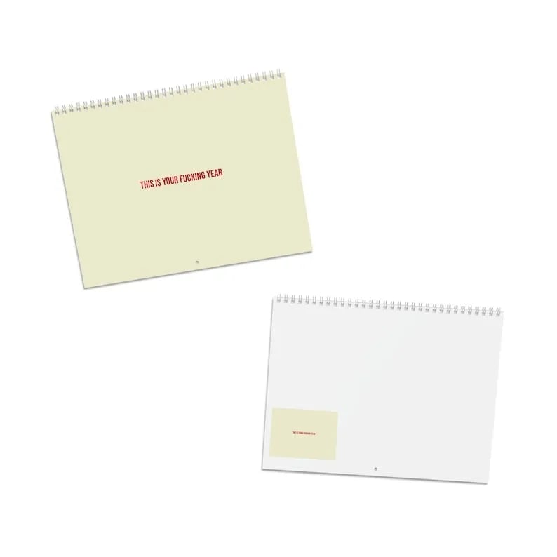 🔥LAST DAY 49% OFF -🤣2025 The Year Of Your Fucking Year Calendar