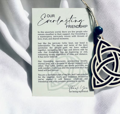 🔥LAST DAY 50% OFF - 💕Friendship Story Card Ornament