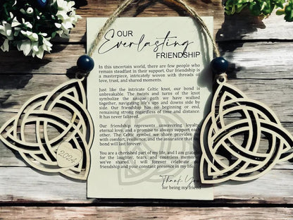 🔥LAST DAY 50% OFF - 💕Friendship Story Card Ornament