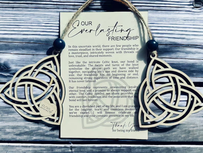 🔥LAST DAY 50% OFF - 💕Friendship Story Card Ornament