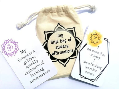 🔥Hot Sale 50% OFF✨ - 🎁Funny Affirmation Card Gift With Storage Pouch