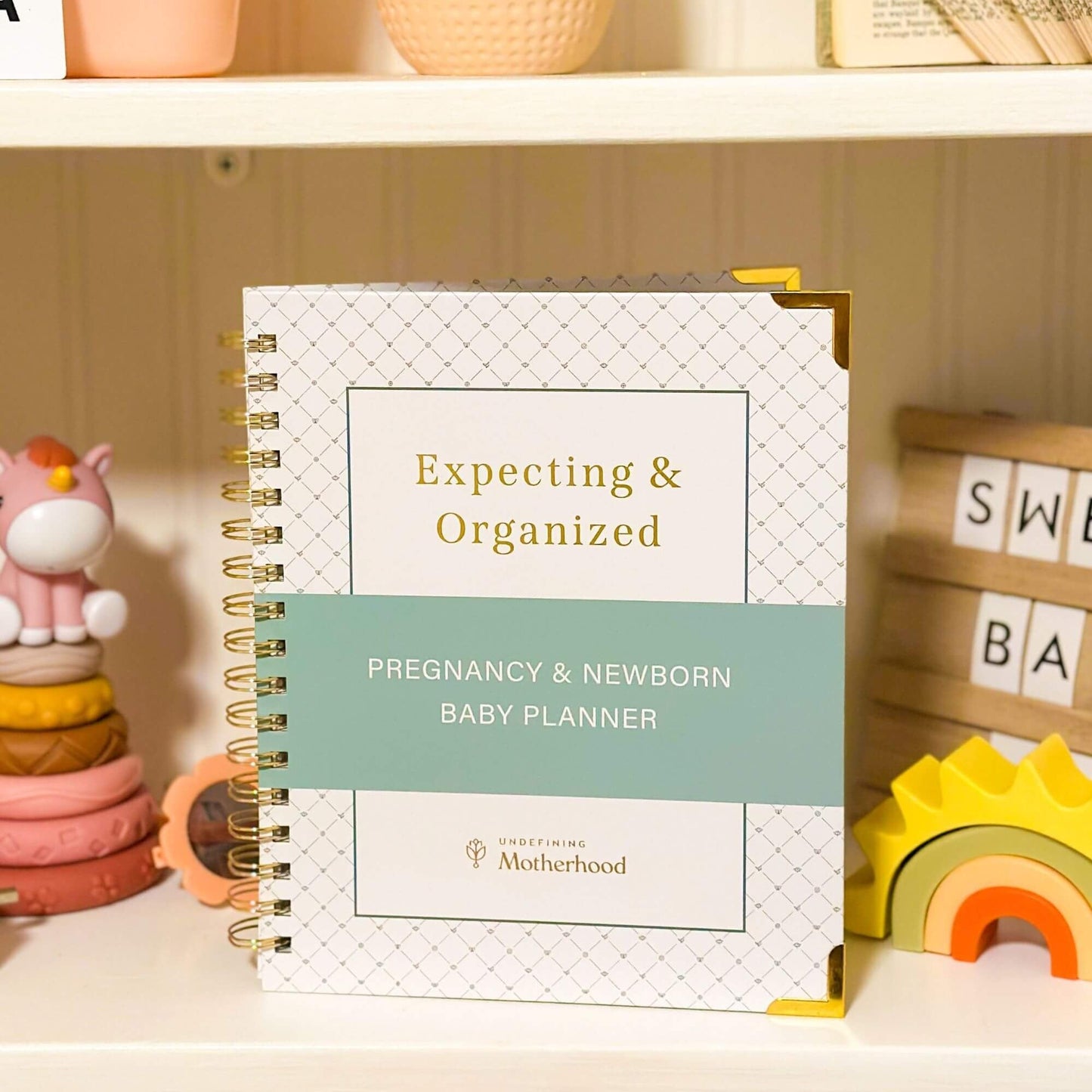 📕Expecting & Organized: Pregnancy Planner & New Baby Organizer(Buy 2 Free Shipping)