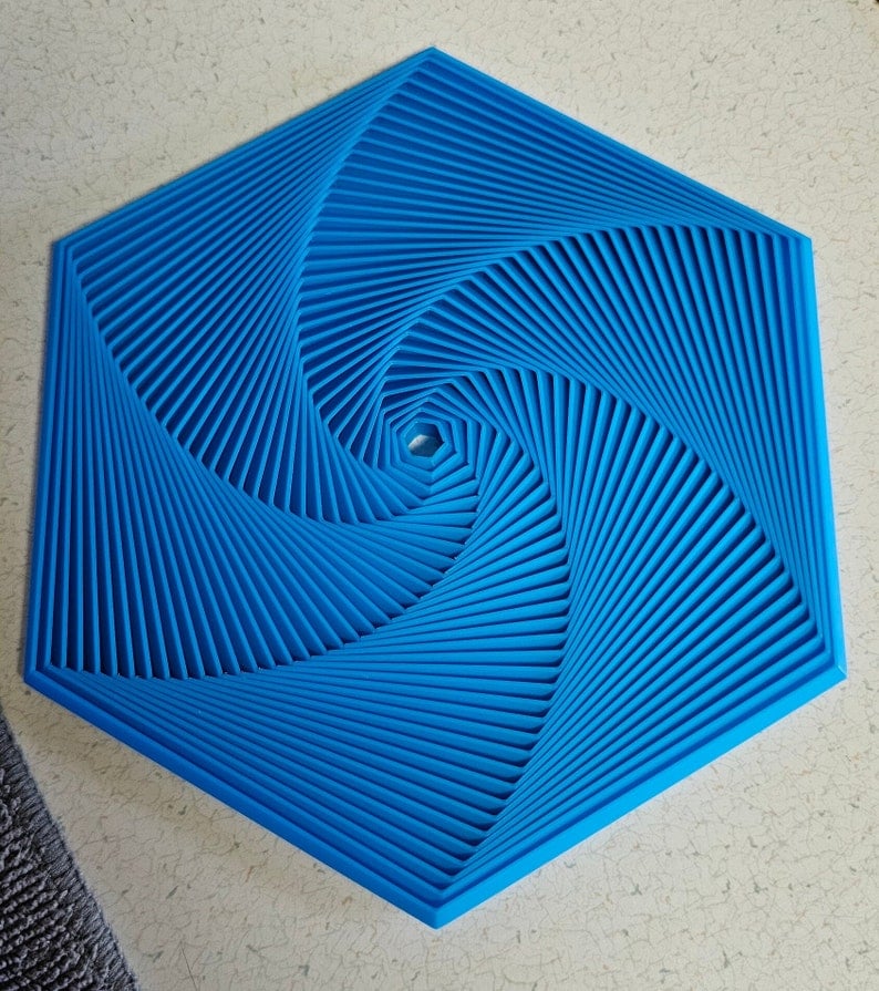 🔥Last Day 50% OFF⚡3D-Printed Fractal Fidget Hexagon(💥BUY MORE SAVE MORE)