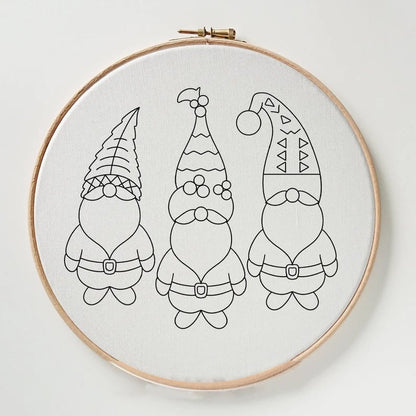 Christmas Embroidery KIT(Need To Create Their Own Diy)