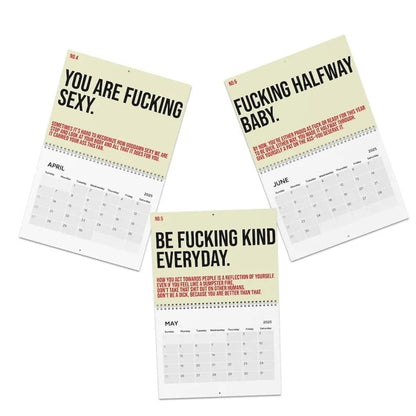 🔥LAST DAY 49% OFF -🤣2025 The Year Of Your Fucking Year Calendar