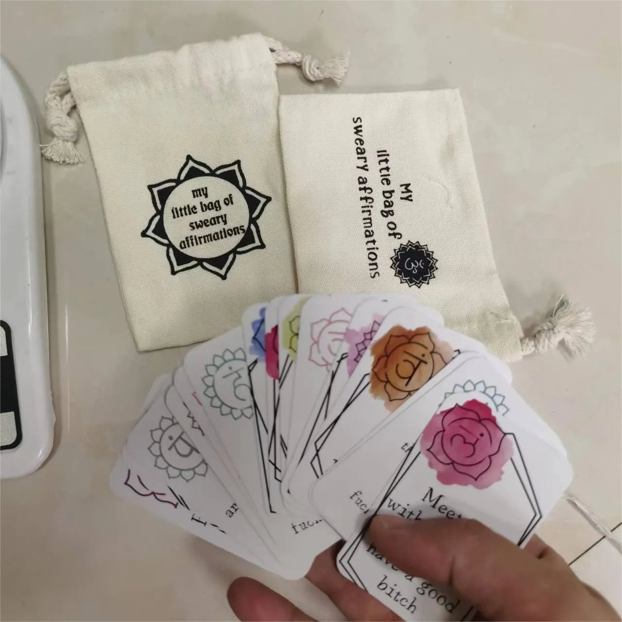 🔥Hot Sale 50% OFF✨ - 🎁Funny Affirmation Card Gift With Storage Pouch