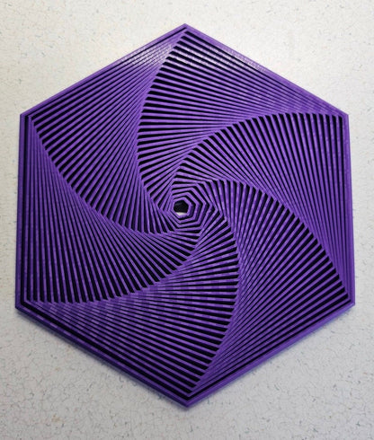🔥Last Day 50% OFF⚡3D-Printed Fractal Fidget Hexagon(💥BUY MORE SAVE MORE)