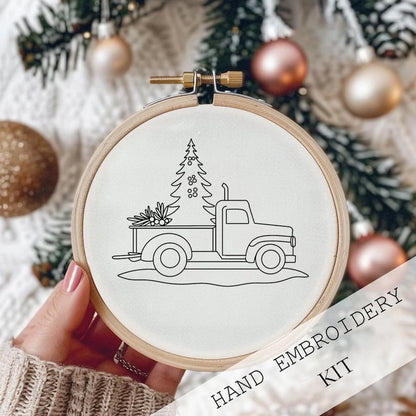 Christmas Embroidery KIT(Need To Create Their Own Diy)