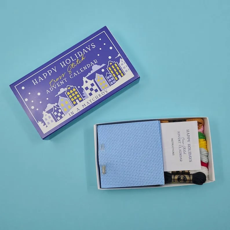 🔥LAST DAY 50% OFF - Christmas Cross Stitch Advent Calendar