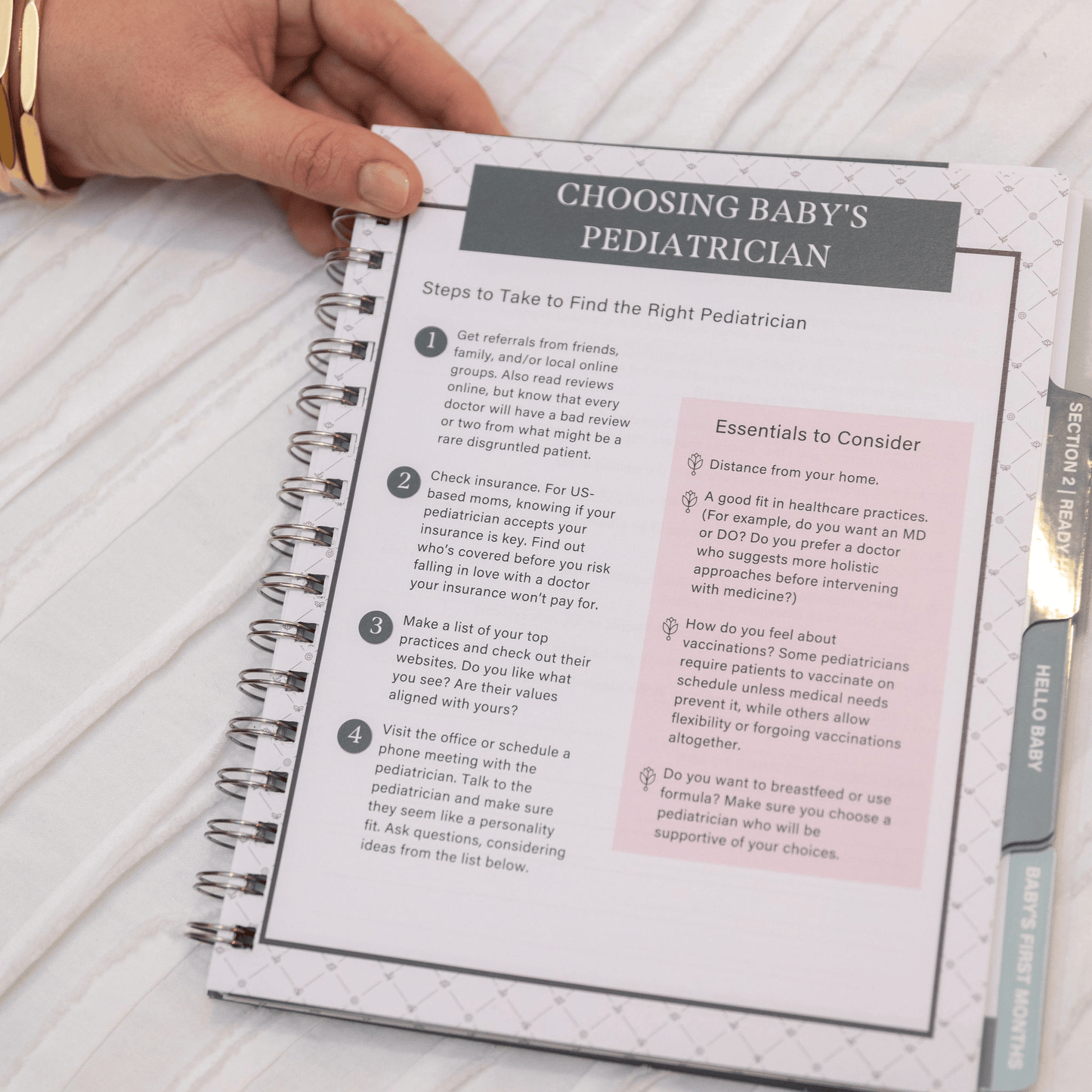 📕Expecting & Organized: Pregnancy Planner & New Baby Organizer(Buy 2 Free Shipping)