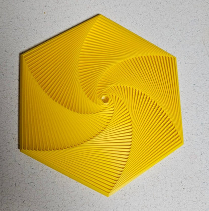 🔥Last Day 50% OFF⚡3D-Printed Fractal Fidget Hexagon(💥BUY MORE SAVE MORE)