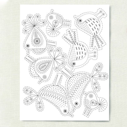 🔥LAST DAY 50% OFF - Water soluble embroidery transfers