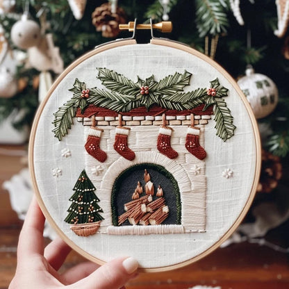 Christmas Embroidery KIT(Need To Create Their Own Diy)