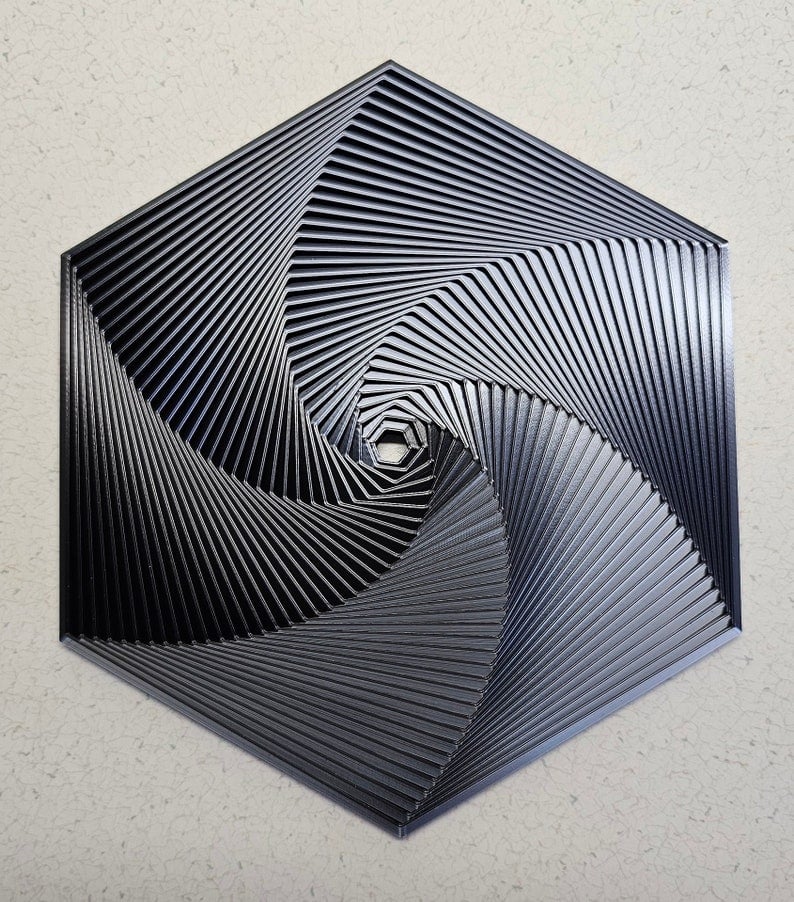 🔥Last Day 50% OFF⚡3D-Printed Fractal Fidget Hexagon(💥BUY MORE SAVE MORE)