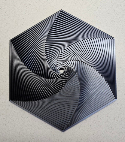 🔥Last Day 50% OFF⚡3D-Printed Fractal Fidget Hexagon(💥BUY MORE SAVE MORE)