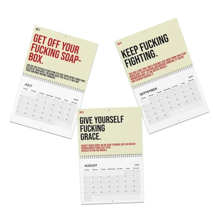 🔥LAST DAY 49% OFF -🤣2025 The Year Of Your Fucking Year Calendar