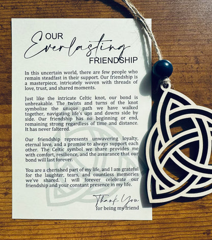🔥LAST DAY 50% OFF - 💕Friendship Story Card Ornament