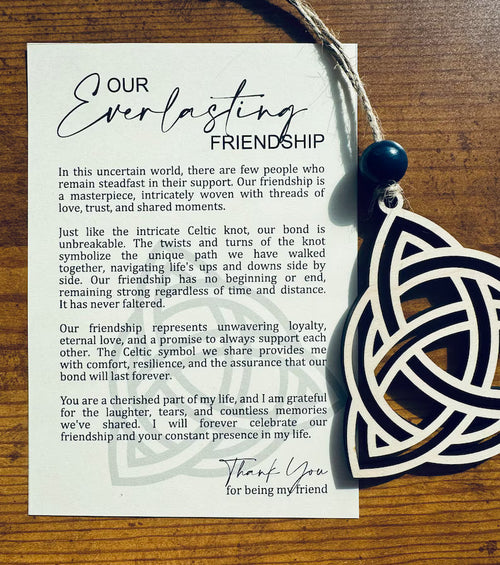 🔥LAST DAY 50% OFF - 💕Friendship Story Card Ornament
